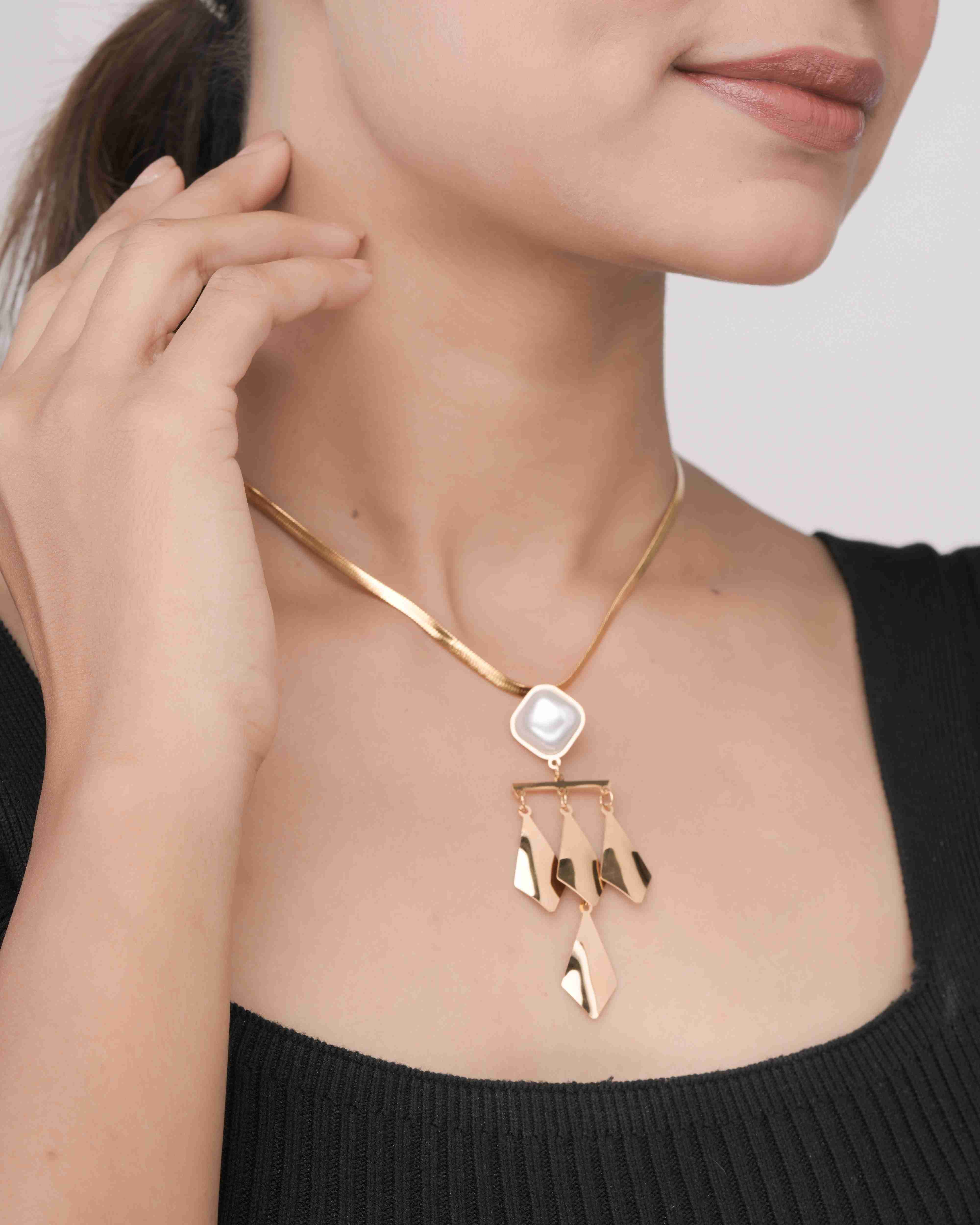 Geometric Necklace