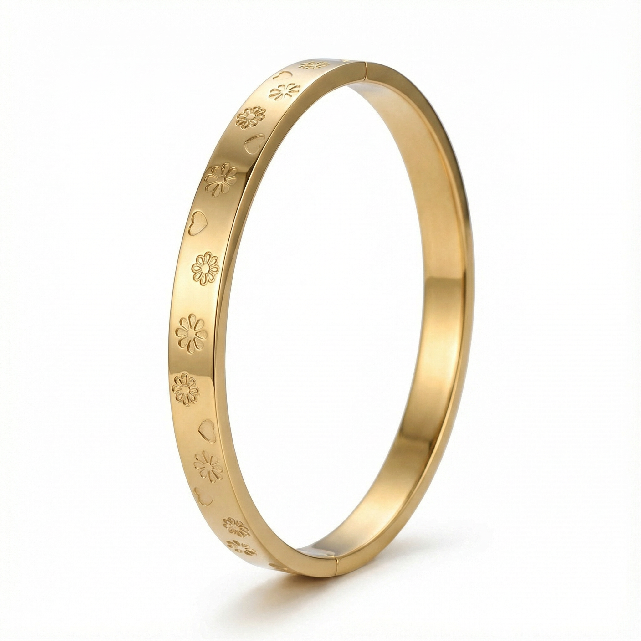 Blossom Heart Gold Bracelet