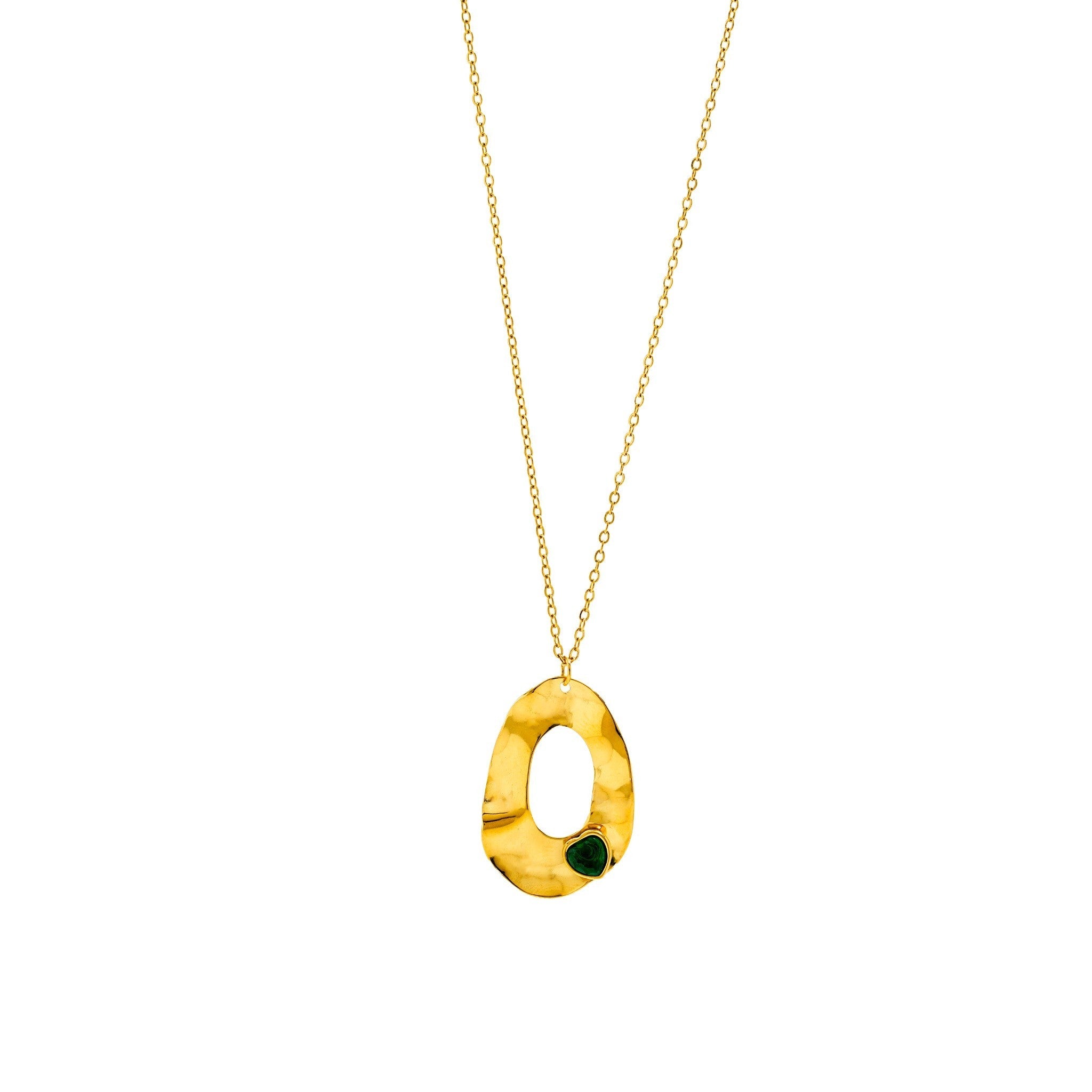 Emerald Aura Necklace