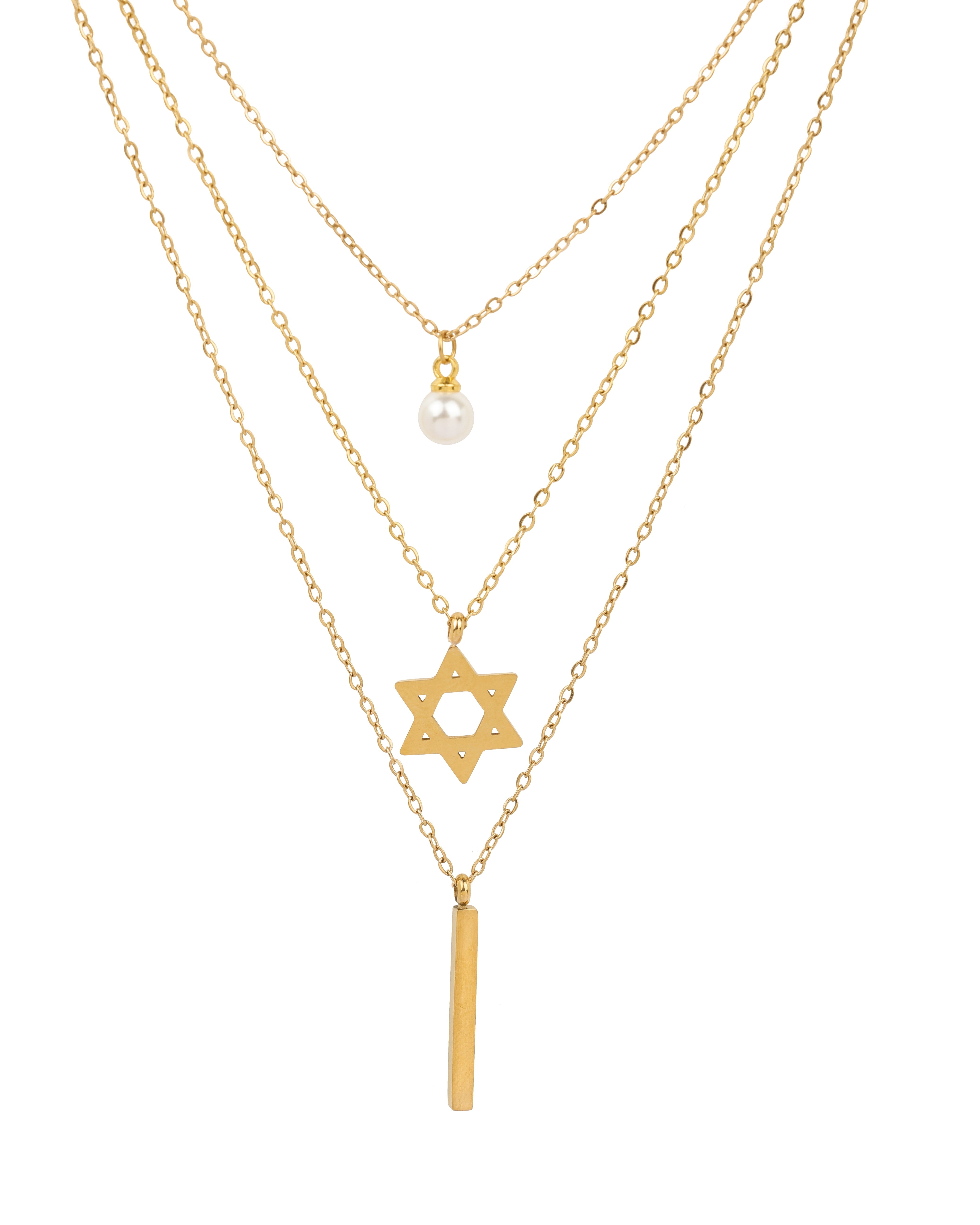 Triple Layer Necklace