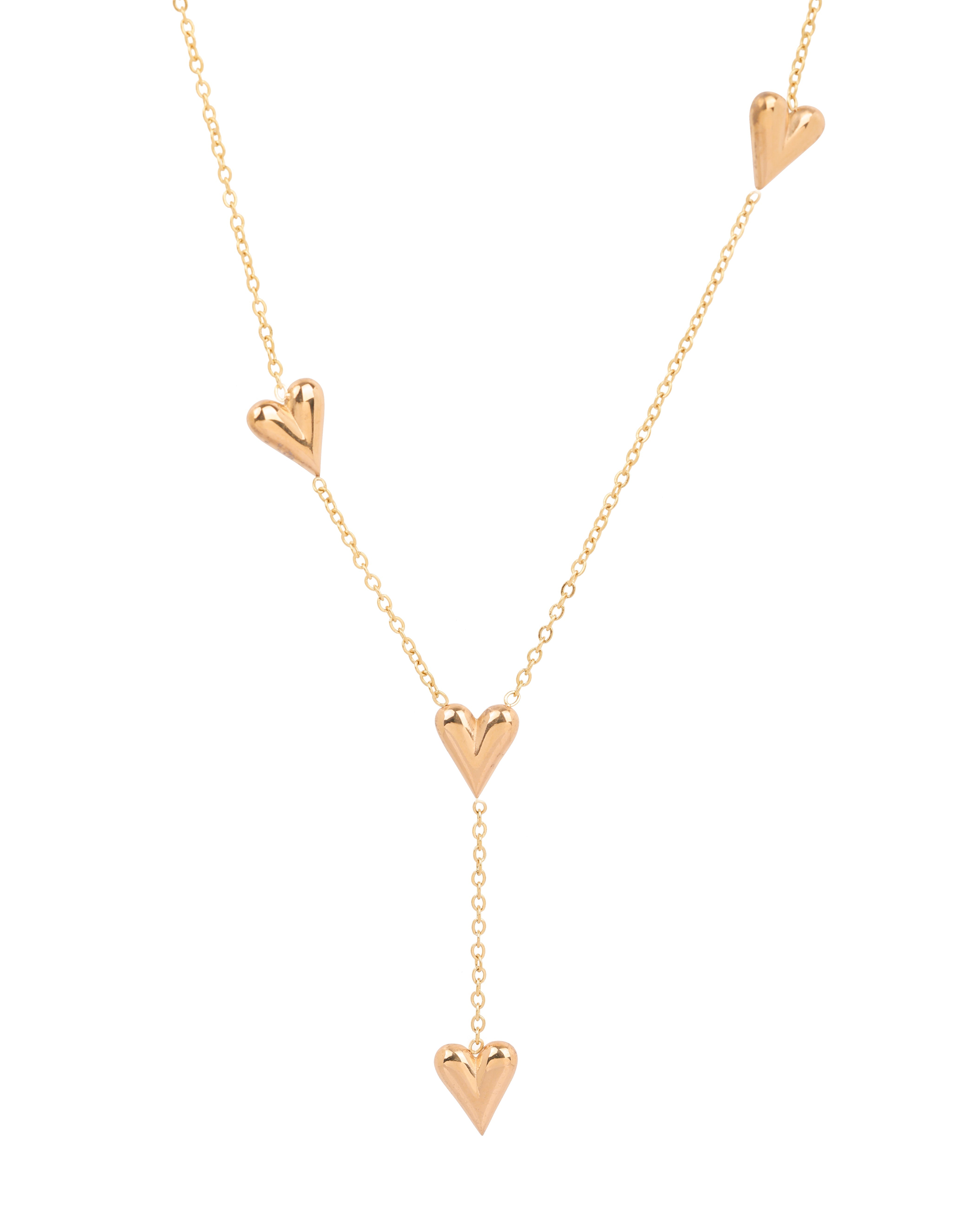 Heartline Drop Necklace