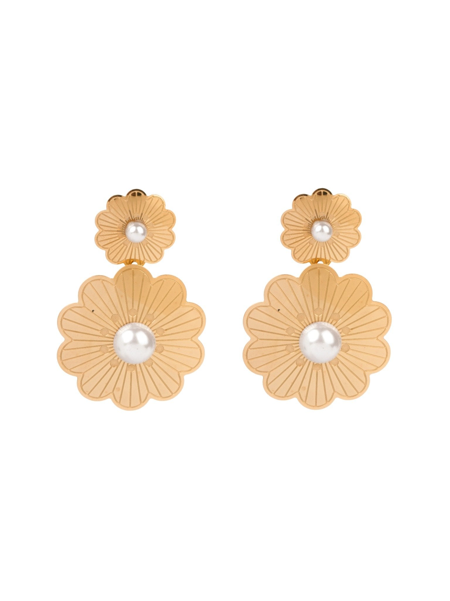 Éclat Blossom Pearl Earrings