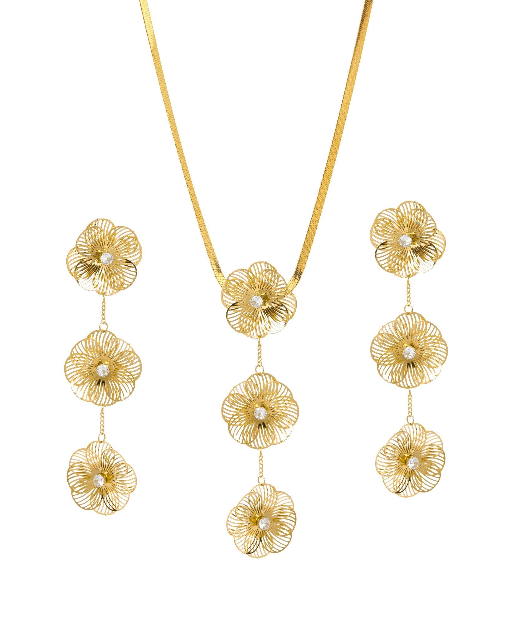 Golden Flora Harmony Set