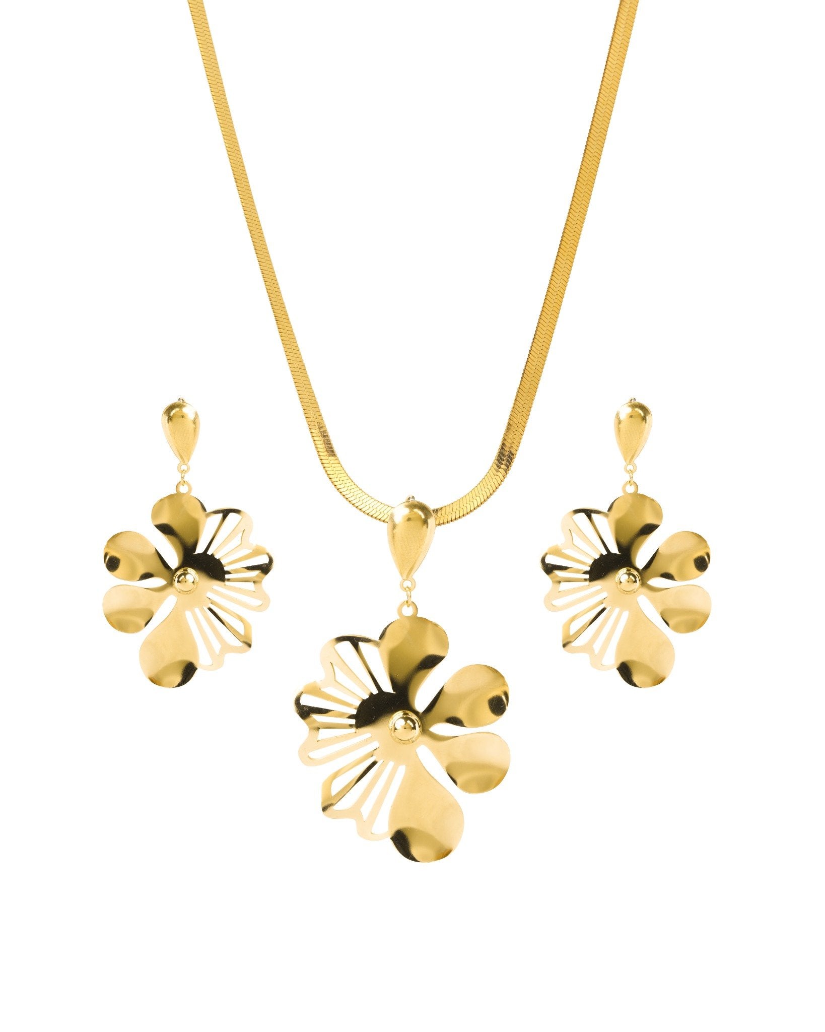 Golden Petal Grace Set