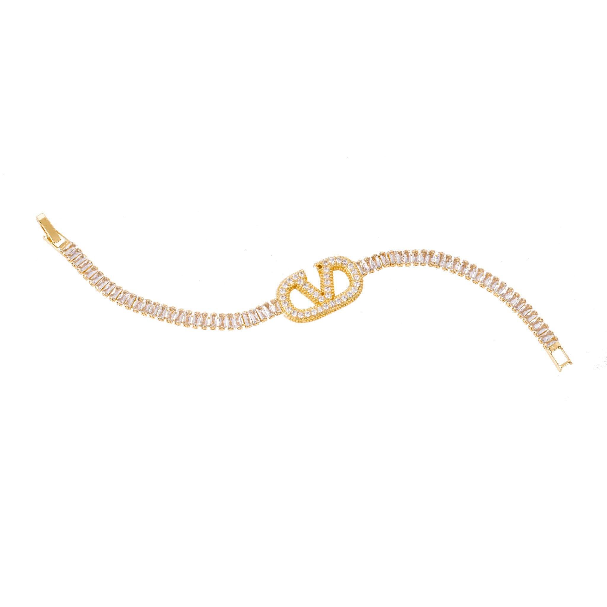 LuxeGuard Crystal Bracelet