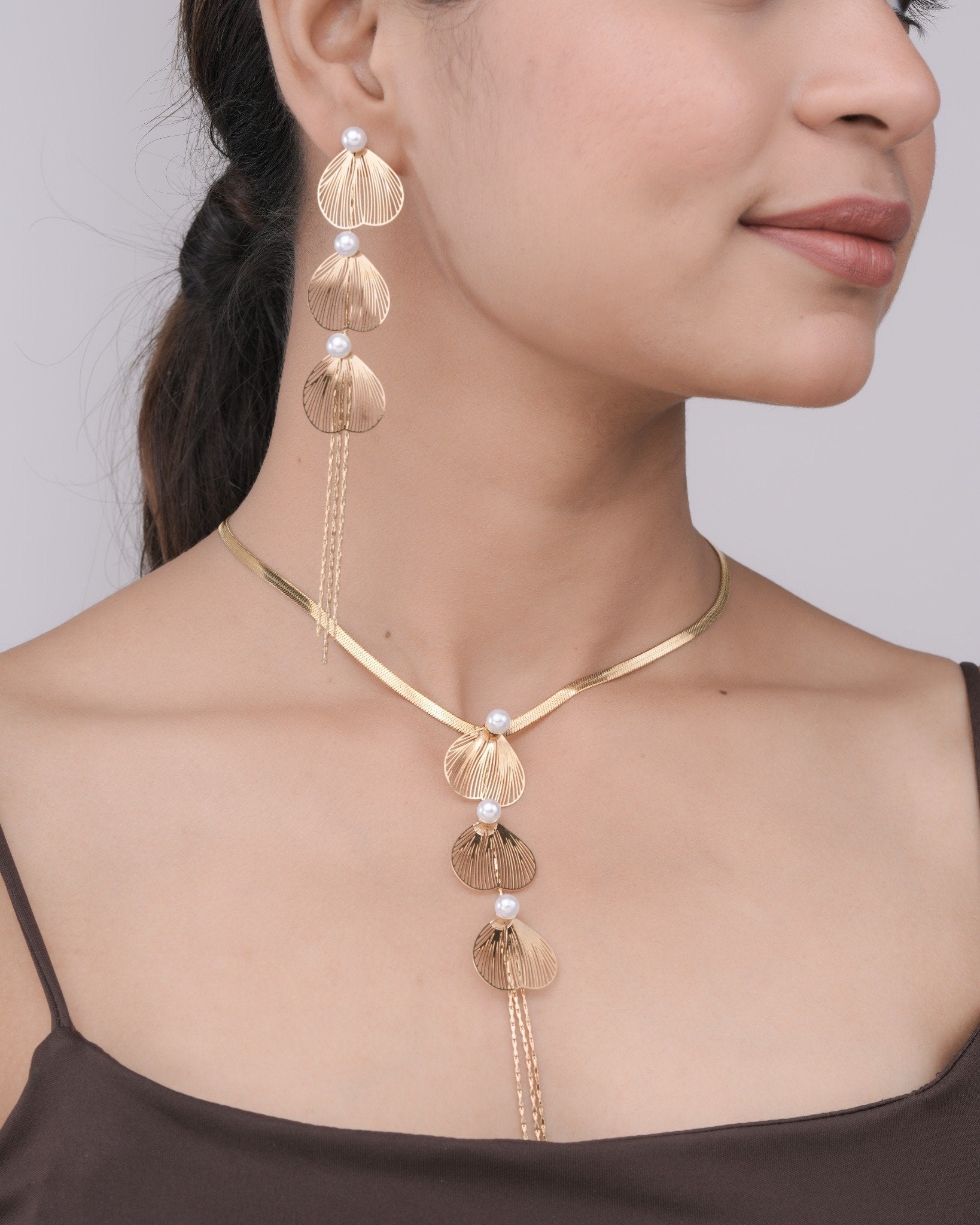 Pearl Leaffall Elegance Set