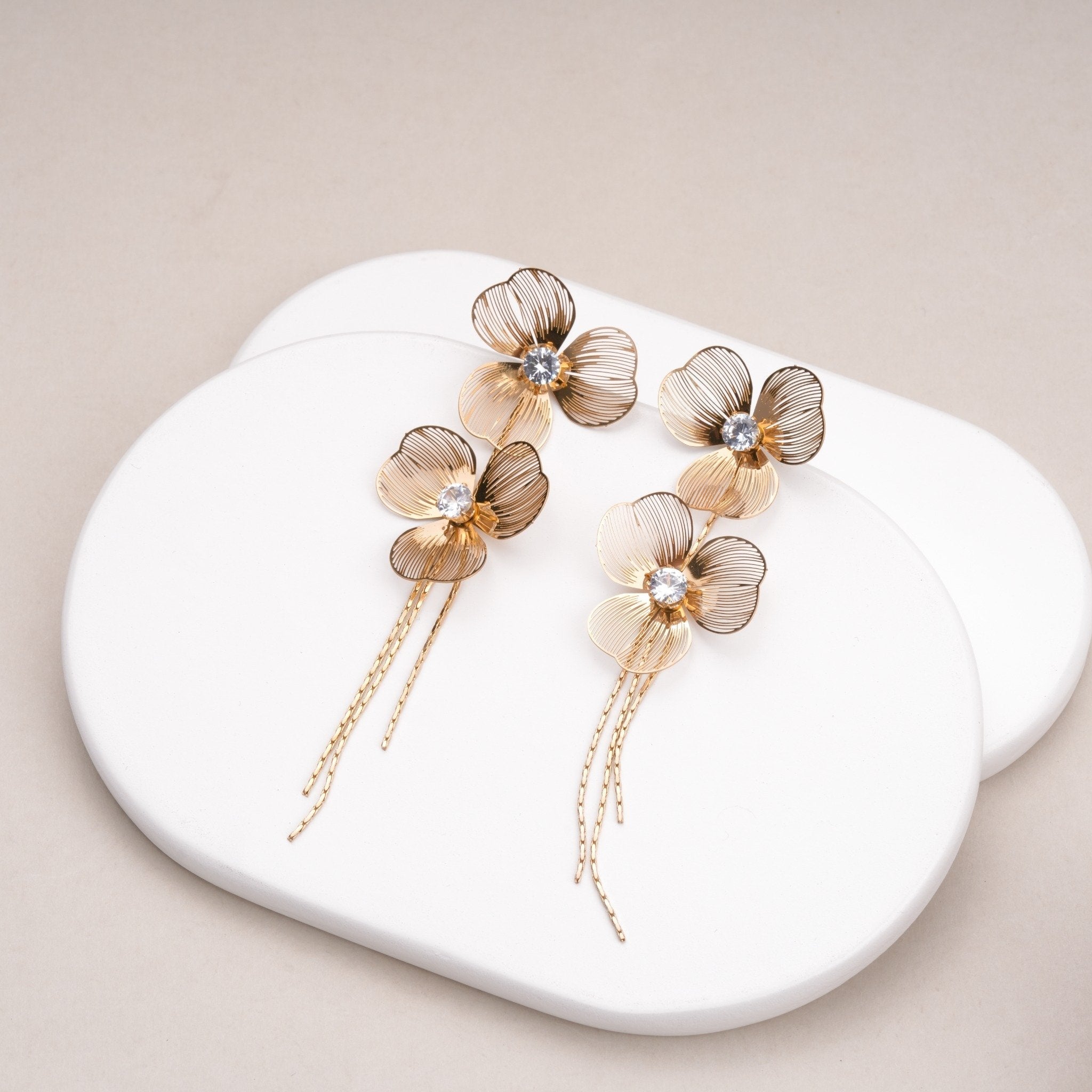 Duet Bloom Cascade Earrings