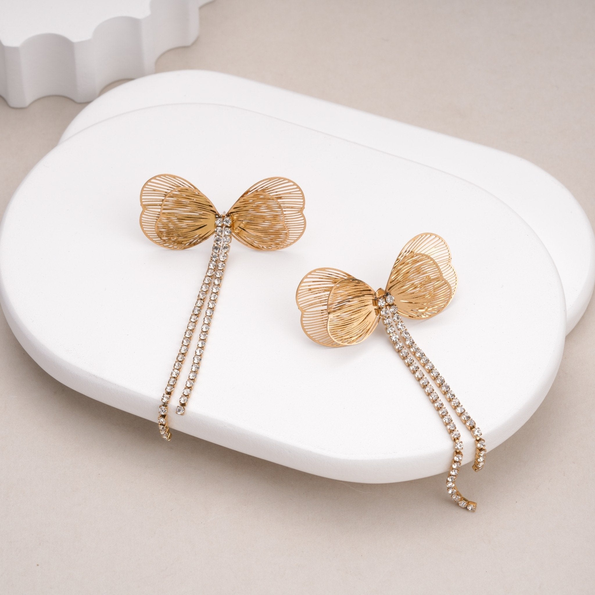 Celeste Bowline Drop Earrings