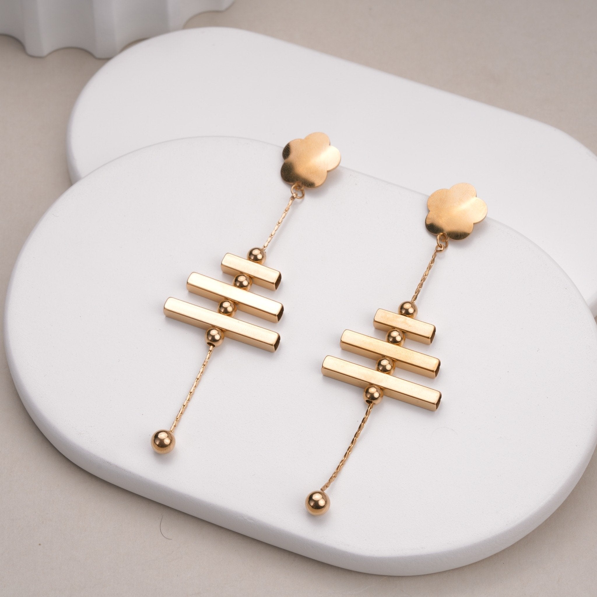Auréa Tiered Harmony Earrings