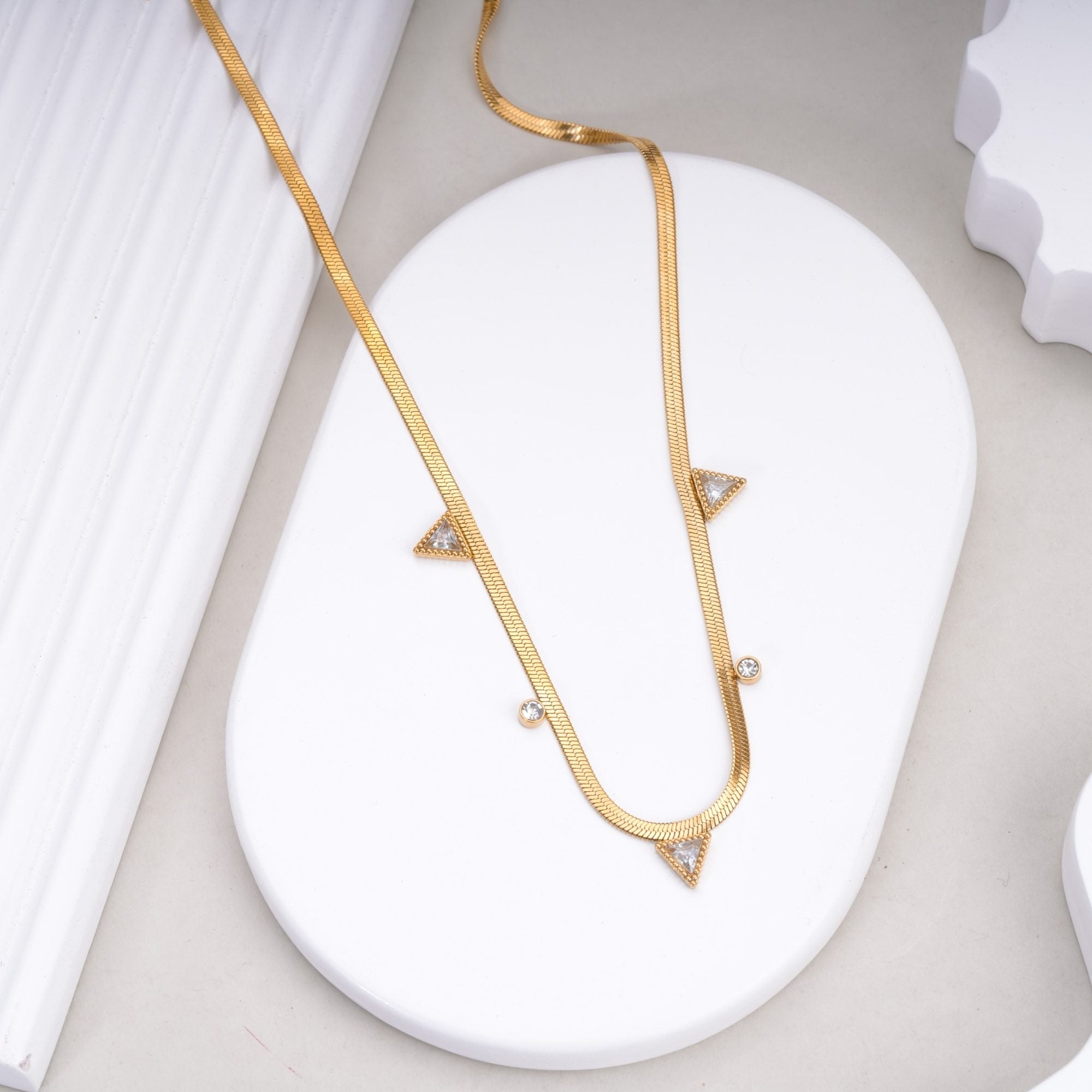 Tri Luxe  Necklace