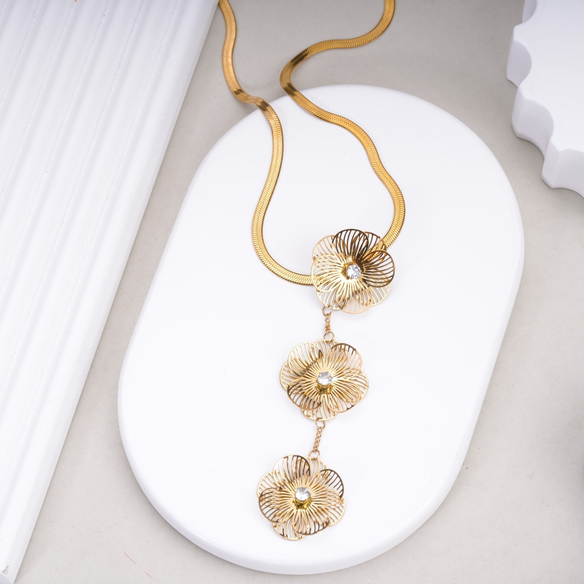Zelina Radiant Flora Necklace