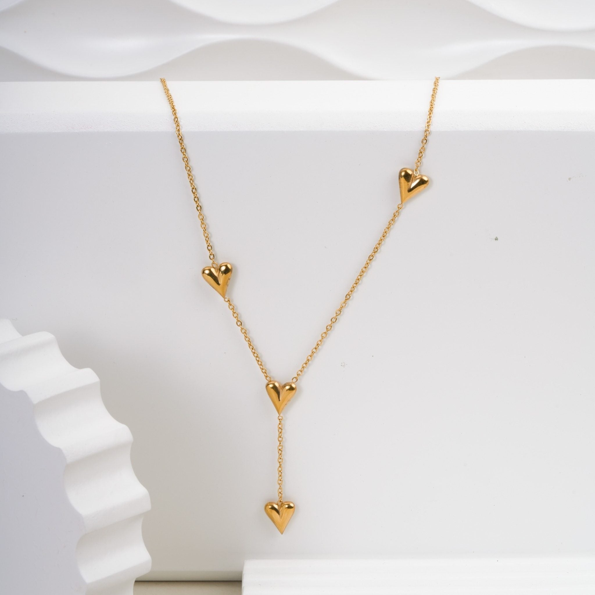 Heartline Drop Necklace