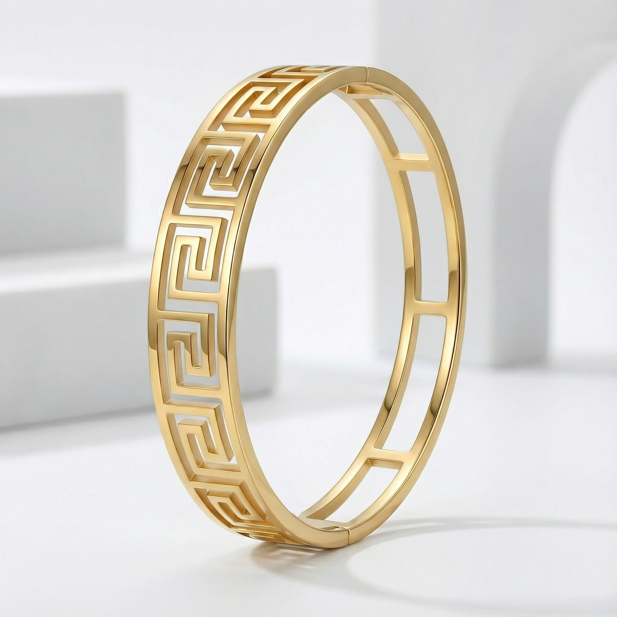 Infinity Greek Key Bracelet