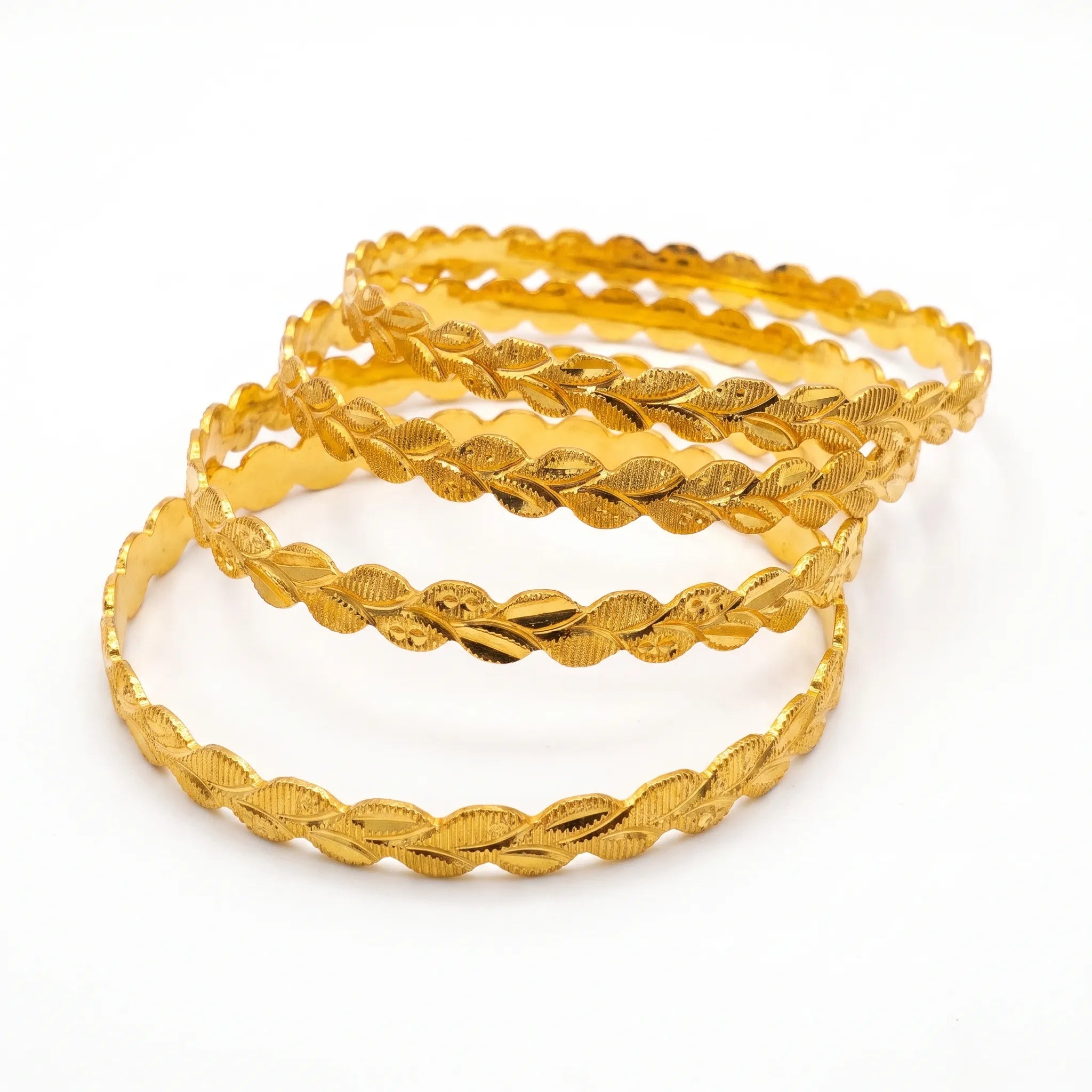 Leafora Weave Bangle