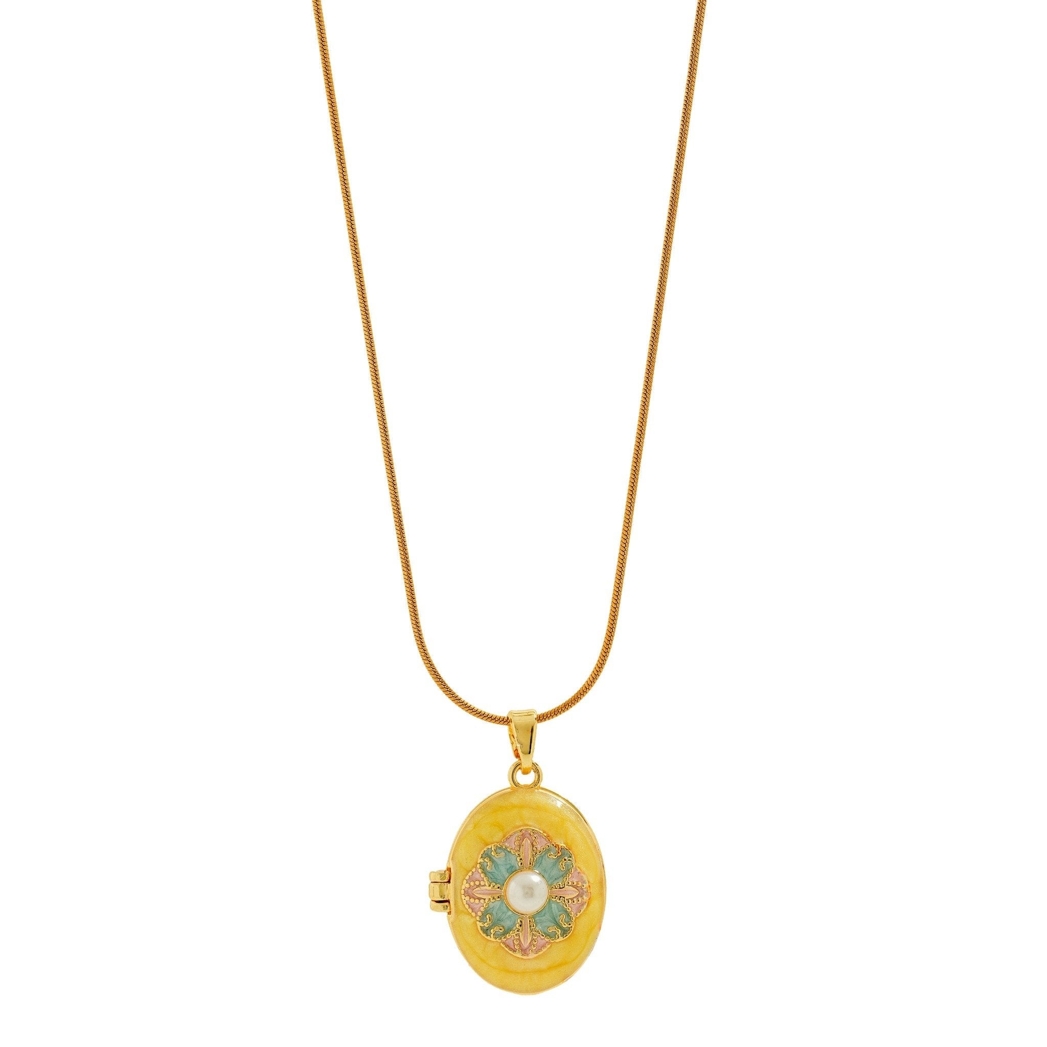 Imperial Bloom Pearl Necklace