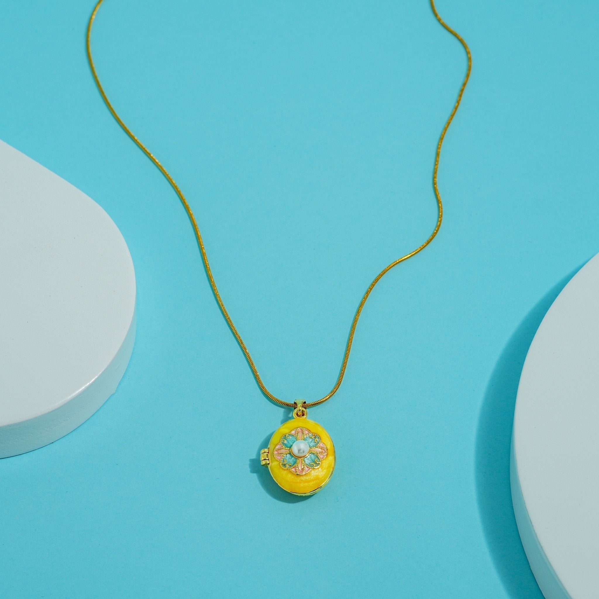 Imperial Bloom Pearl Necklace